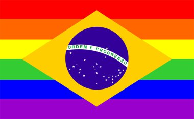 gay Brezilya bayrağı