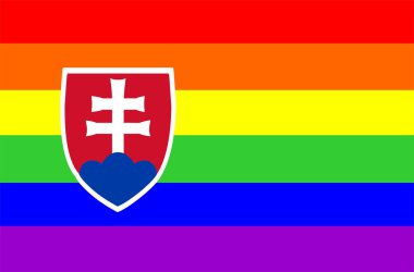 gay Slovakya bayrağı