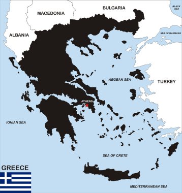 Yunanistan Haritası