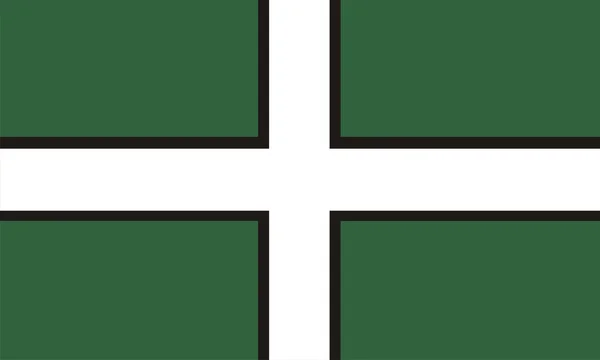 Bandera de Devon — Foto de Stock