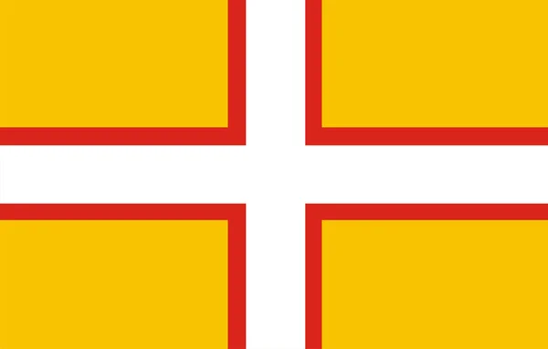 Σημαία του Dorset — Φωτογραφία Αρχείου