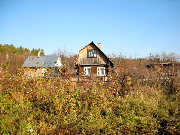 Vista da aldeia — Fotografia de Stock