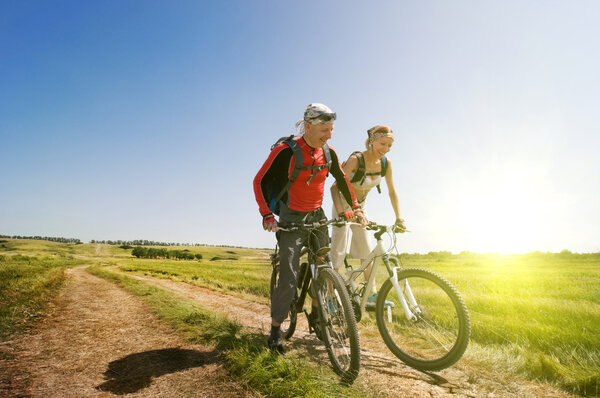 Расслабьтесь на велосипеде
