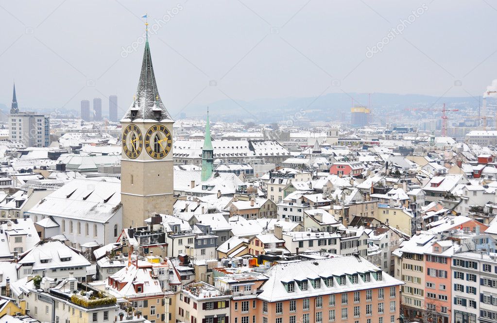 Winter in Zurich