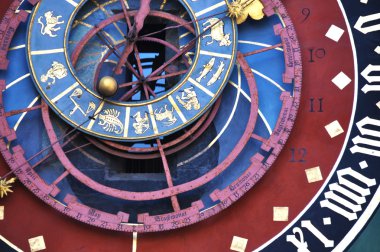 Famous Zytglogge zodiacal clock in Bern, Switzerland clipart