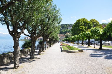 Menaggio town adlı ünlü İtalyan lake como