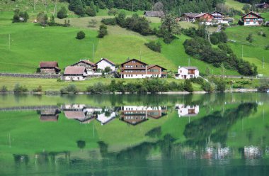 lungerer lake, switzerlnd