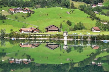 lungerer lake, switzerlnd