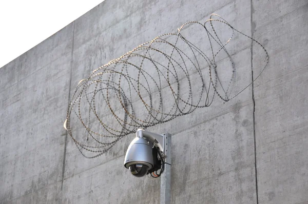stock image Security camera in a prison