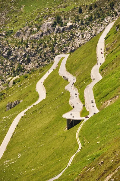 Furka перевал, Швейцарія — стокове фото