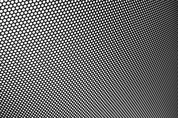 Metal mesh texture (shallow DOF) — Stock Photo, Image