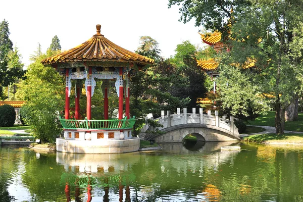 Chinesischer Garten n Zürich — Stockfoto