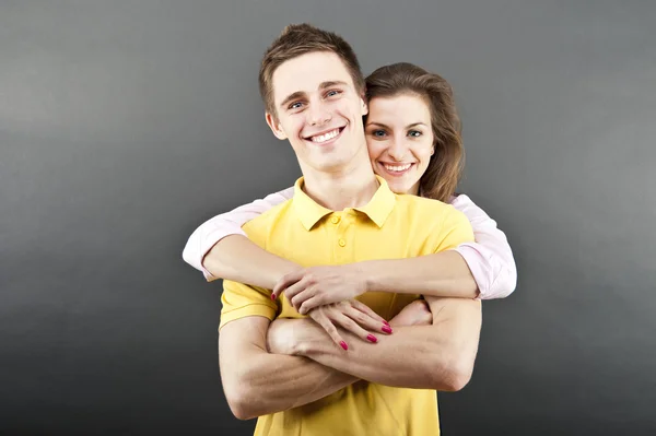 Woman and man together — Stock Photo, Image