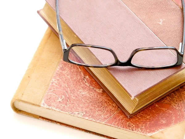Βιβλία και γυαλιά — Φωτογραφία Αρχείου