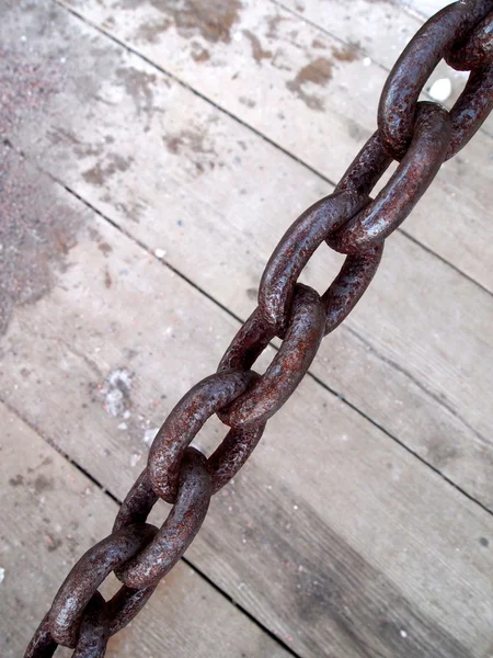 Kovový řetěz — Stock fotografie