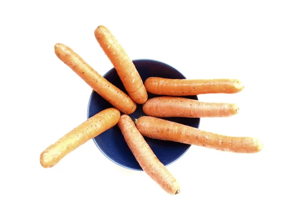 Zanahoria en un plato — Foto de Stock