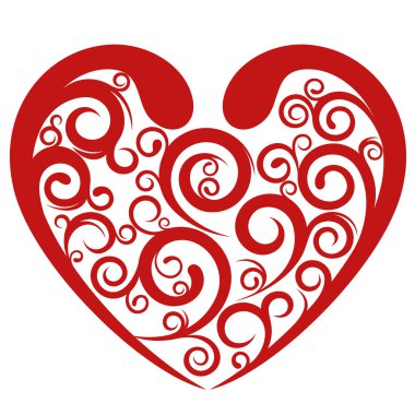 Ornamental Heart clipart