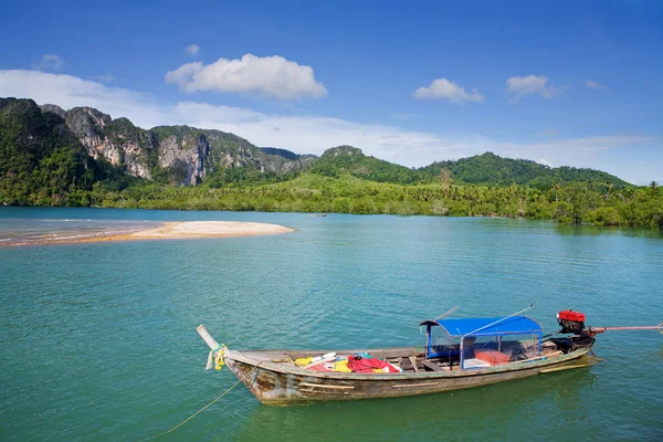 Long tailed boat at Krabi — Stock Photo, Image
