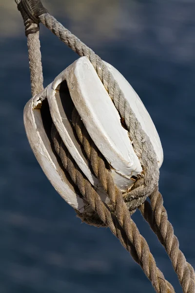 Corda de vela — Fotografia de Stock
