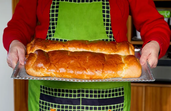 匈牙利的甜面包 — 图库照片