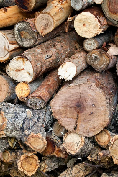 Pile of wood Royalty Free Stock Images