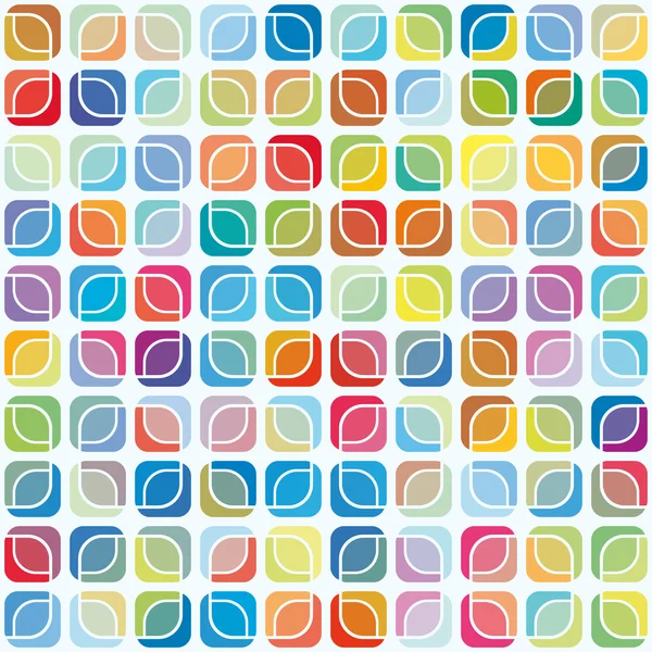 Abstract seamless mosaic — Stock Vector