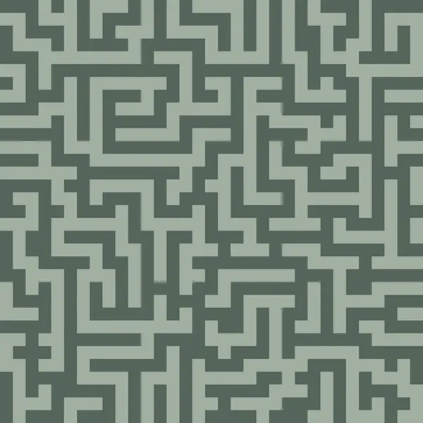 迷宫，抽象的无缝模式 — 图库矢量图片#