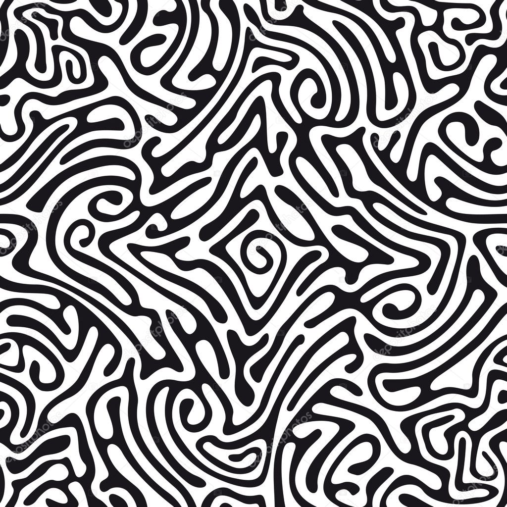Labyrinth, abstract seamless pattern