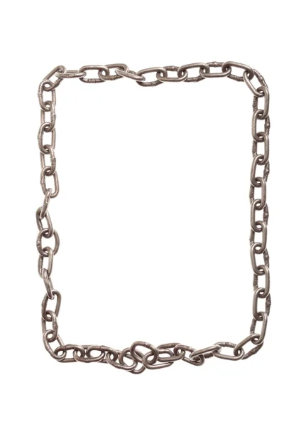 Chain frame isolated — Stock Photo, Image