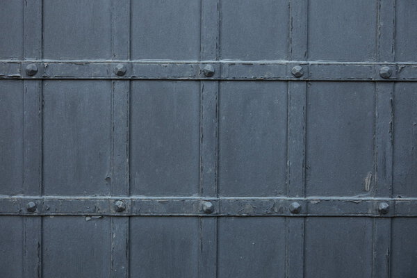 Old metal door, entrance, front, gate background