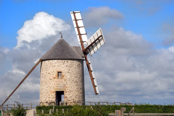 stock image Ancient traditional windmill