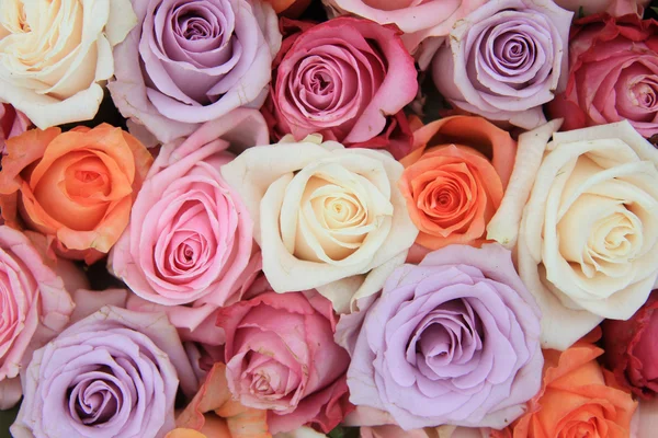 Pastel rosa flores de boda — Foto de Stock