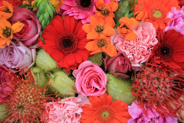 Arreglo floral mixto — Foto de Stock