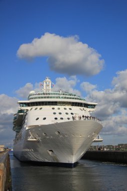Mayıs, 12 2012 IJmuiden, Hollanda, denizlerin parlaklığı