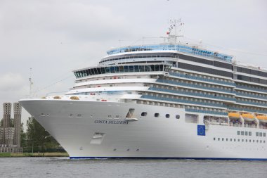 14th Mayıs 2012, IJmuiden, Hollanda. Costa ayrılmak