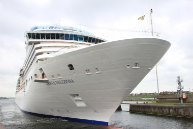 14th Mayıs 2012, IJmuiden, Hollanda. Costa ayrılmak