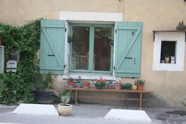 Okno v provence, Francie — Stock fotografie