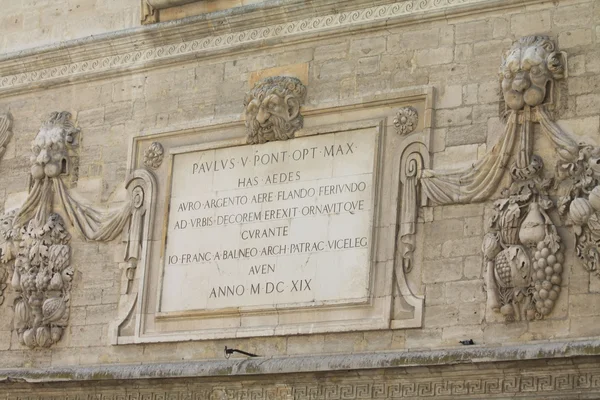 Palais du Pape, avignon, detail — Stock Photo, Image