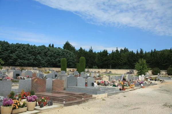 Ancien cimetière en Provence, France — Photo