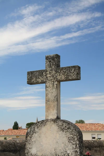 Stary cmentarz w provence, Francja — Zdjęcie stockowe
