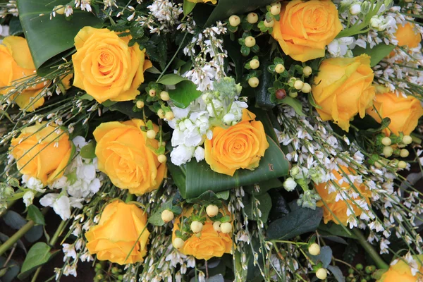 stock image Wedding bouquet in yellow