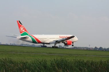 3 Eylül 2011, amsterdam schiphol Havaalanı 5y-kqt - boeing