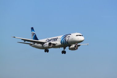 Ekim 22 2011, amsterdam schiphol Havaalanı su-gbt egyptair bir