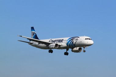 Ekim 22 2011, amsterdam schiphol Havaalanı su-gbt egyptair bir