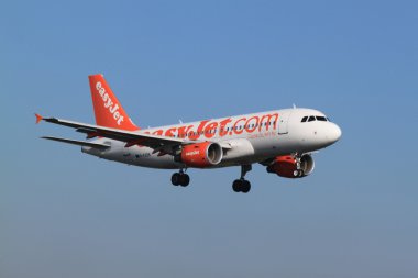 Ekim 22 2011, amsterdam schiphol Havaalanı g-ezdb - arası easyJet ile