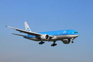 October, 22nd 2011, Amsterdam Schiphol Airport - PH-BQP KLM Roya clipart