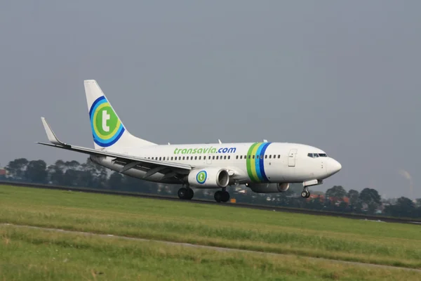 3 de septiembre de 2011, Amsterdam Schiphol Airport Transavia PH-XRY — Foto de Stock