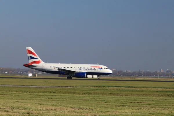 October, 22nd 2011, Amsterdam Schiphol Airport British Airways A — Stock Photo, Image