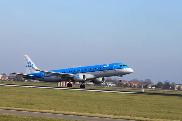 22 de octubre de 2011, Amsterdam Schiphol Airport KLM Cityhopper PH — Foto de Stock