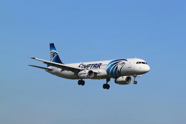 stock image October, 22nd 2011, Amsterdam Schiphol Airport SU-GBT EgyptAir A